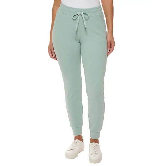 Andrew Marc Pants - NWoT Andrew Marc Women's Ribbed Knit Jogger Sweatpants Jade Size L $70 4D007